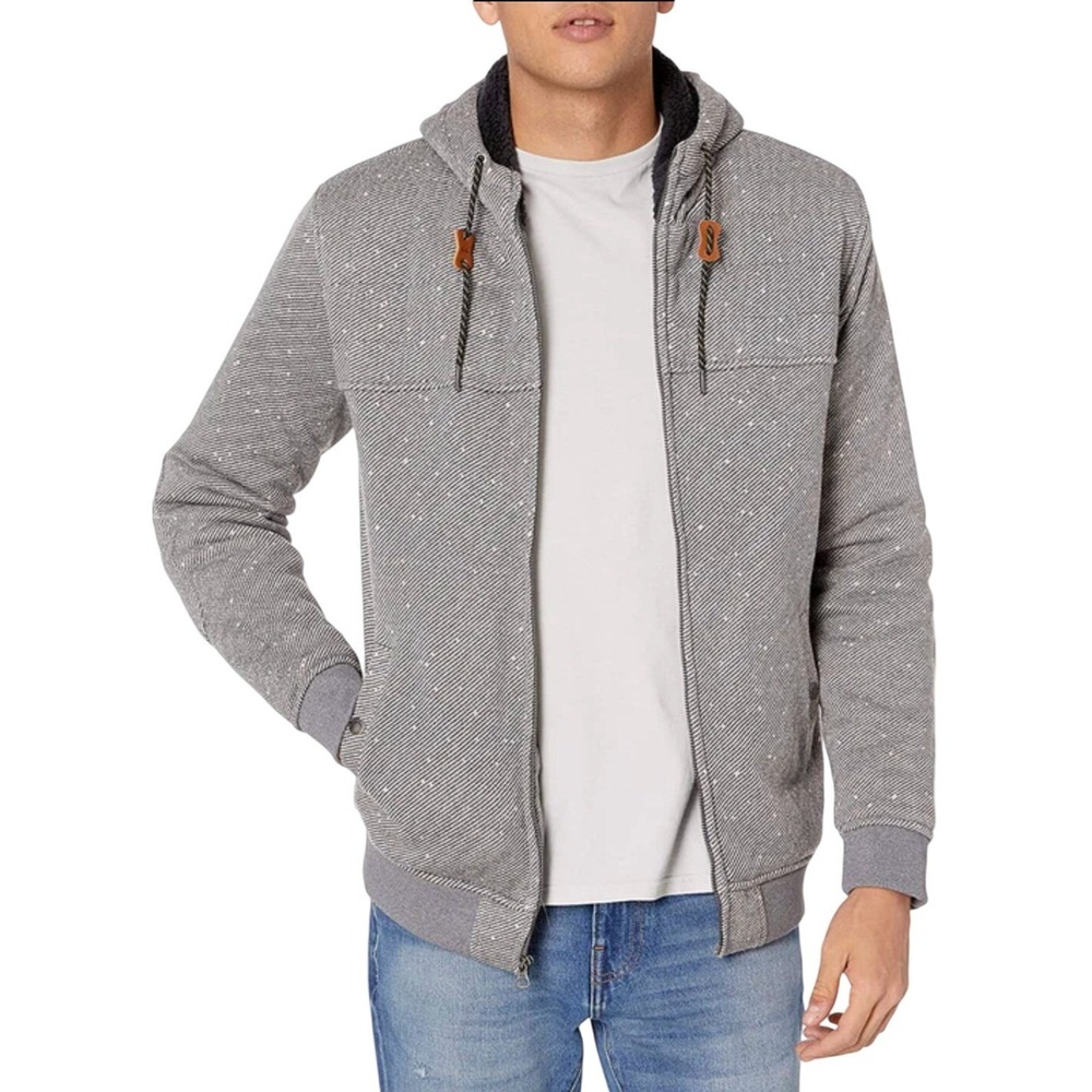 Quiksilver Cypress Keller Sherpa Zip Up Hoodie XL